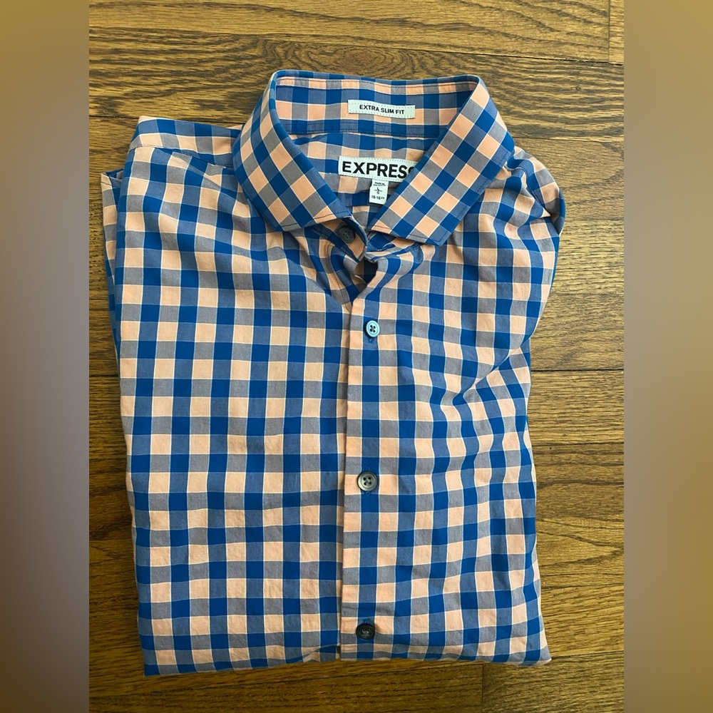 Express Extra Slim Fit Dress Shirt